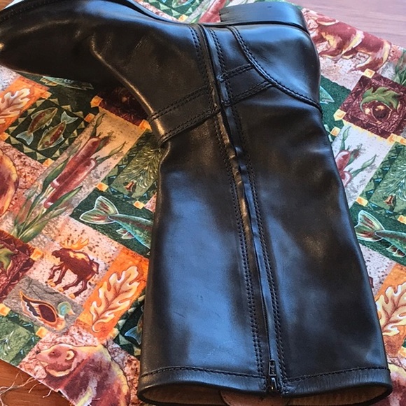 CORSO COMO EUC knee high boot black Sz. 8 - Picture 7 of 8